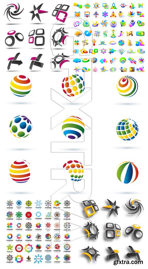 Stock Vector - Logo Set