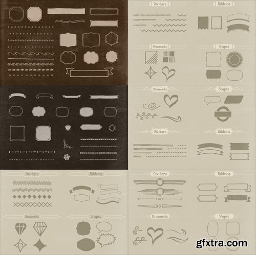 Handwritten Decorative Shapes