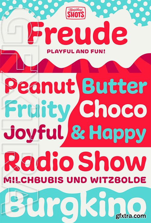 Freude Font - 1 Fonts 35$