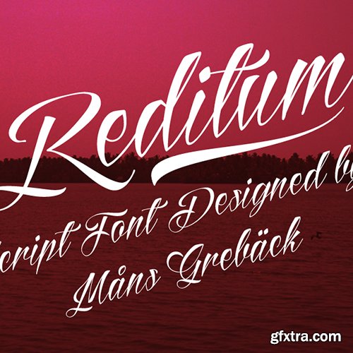 Reditum Font - 1 Font 59$