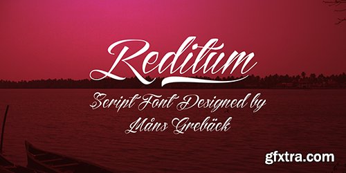 Reditum Font - 1 Font 59$