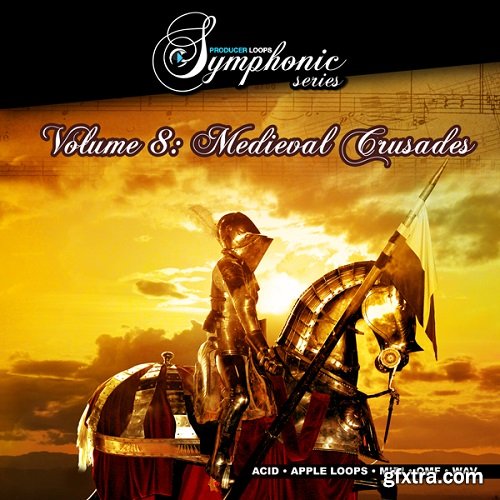 Producer Loops Symphonic Series Vol 8 Medieval Crusades ACiD WAV AiFF OMF MiDi-DISCOVER