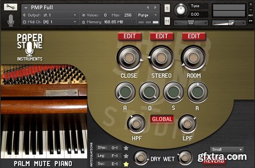 Paper Stone Instruments Palm Mute Piano KONTAKT-SYNTHiC4TE