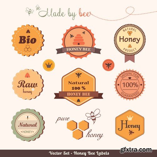 Stock Vectors - Ecology Sticker and label, 25xEPS