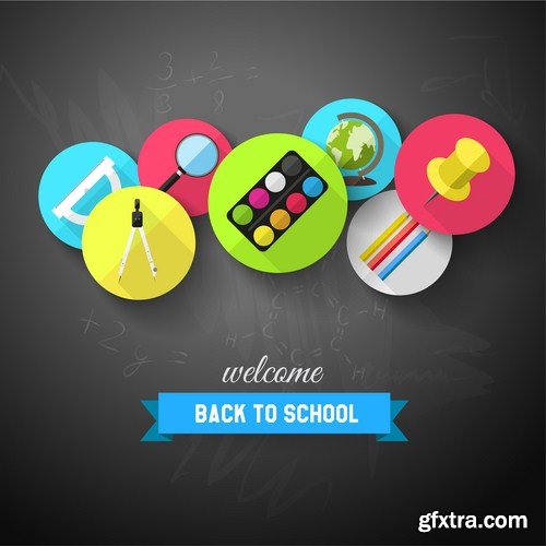 Back To School - 25 Vector