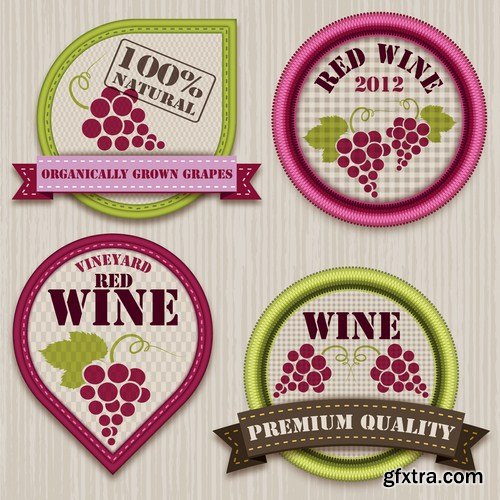 Different Labels & Stickers #2 - 25 Vector