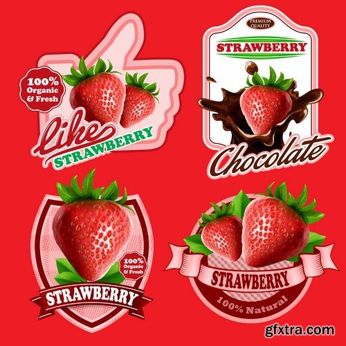 Different Labels & Stickers #2 - 25 Vector