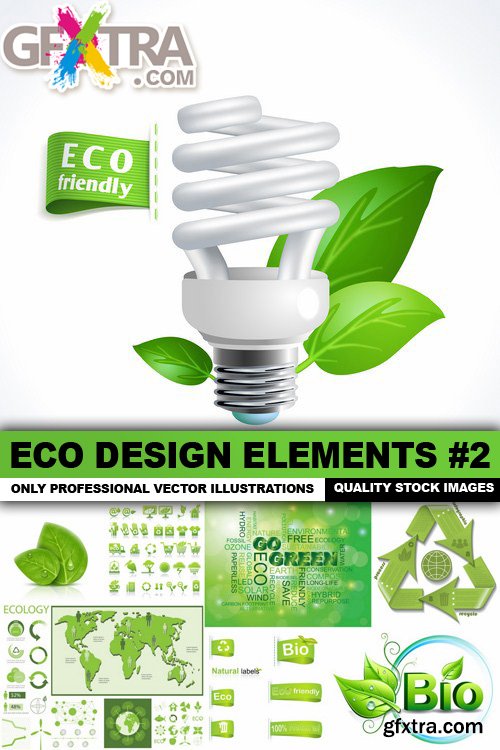 ECO Design Elements #2 - 25 Vector