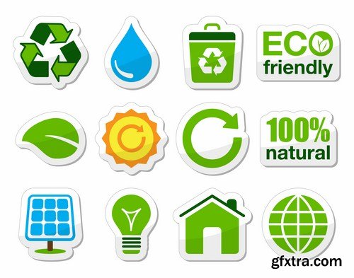 ECO Design Elements #2 - 25 Vector