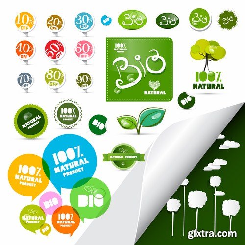 ECO Design Elements #2 - 25 Vector