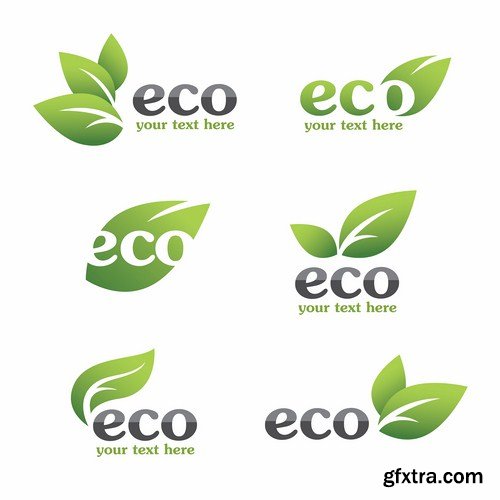 ECO Design Elements #2 - 25 Vector