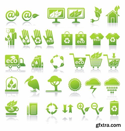 ECO Design Elements #2 - 25 Vector