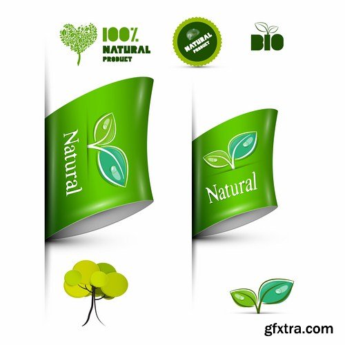 ECO Design Elements #2 - 25 Vector