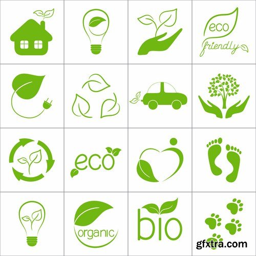 ECO Design Elements #2 - 25 Vector