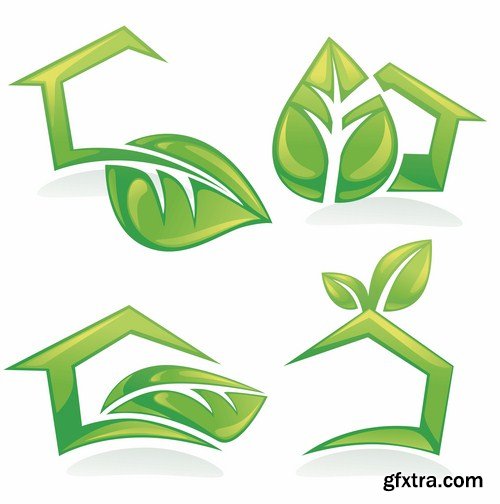 ECO Design Elements #2 - 25 Vector