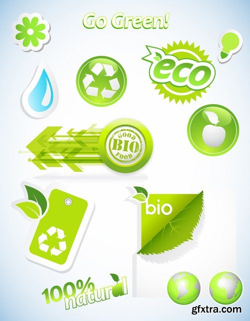 ECO Design Elements #2 - 25 Vector