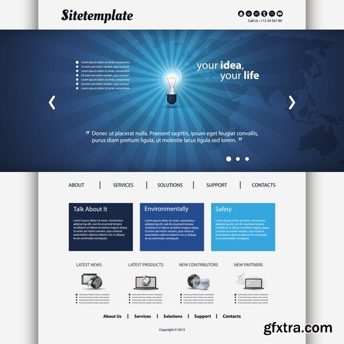 Web Design Elements #3 - 25 Vector