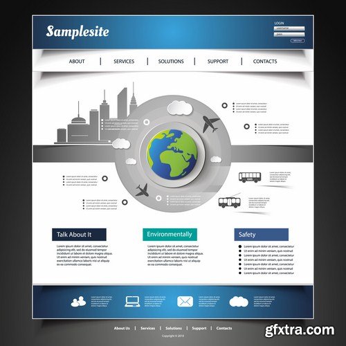 Web Design Elements #3 - 25 Vector