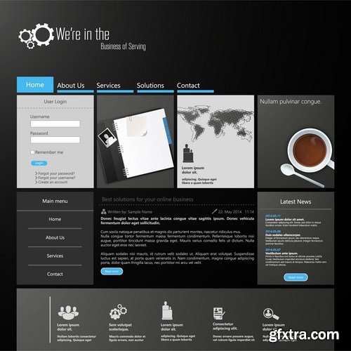 Web Design Elements #3 - 25 Vector