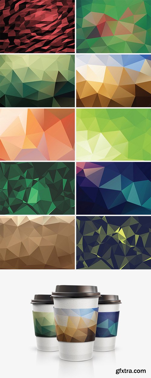 Geometric Backgrounds Set