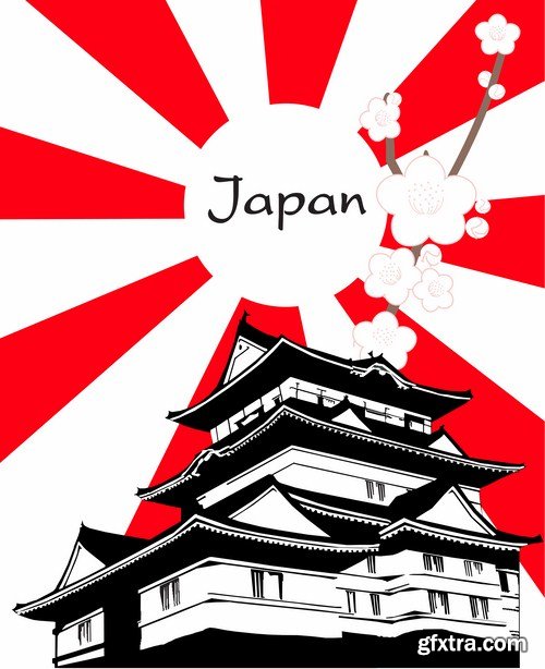 Japan Sign & Symbols - 25 Vector