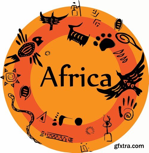 Africa Sign & Symbols - 25 Vector