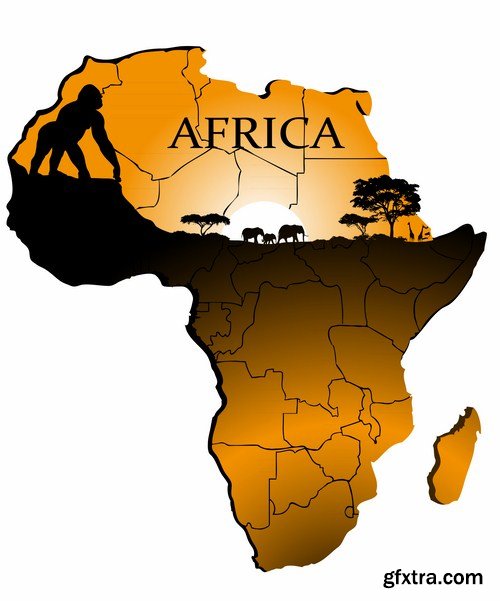 Africa Sign & Symbols - 25 Vector