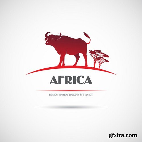 Africa Sign & Symbols - 25 Vector