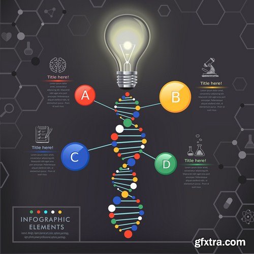 Infographics Design Elements#35 - 25 Vector