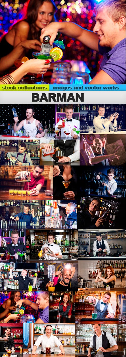 Barman, 25x UHQ JPEG