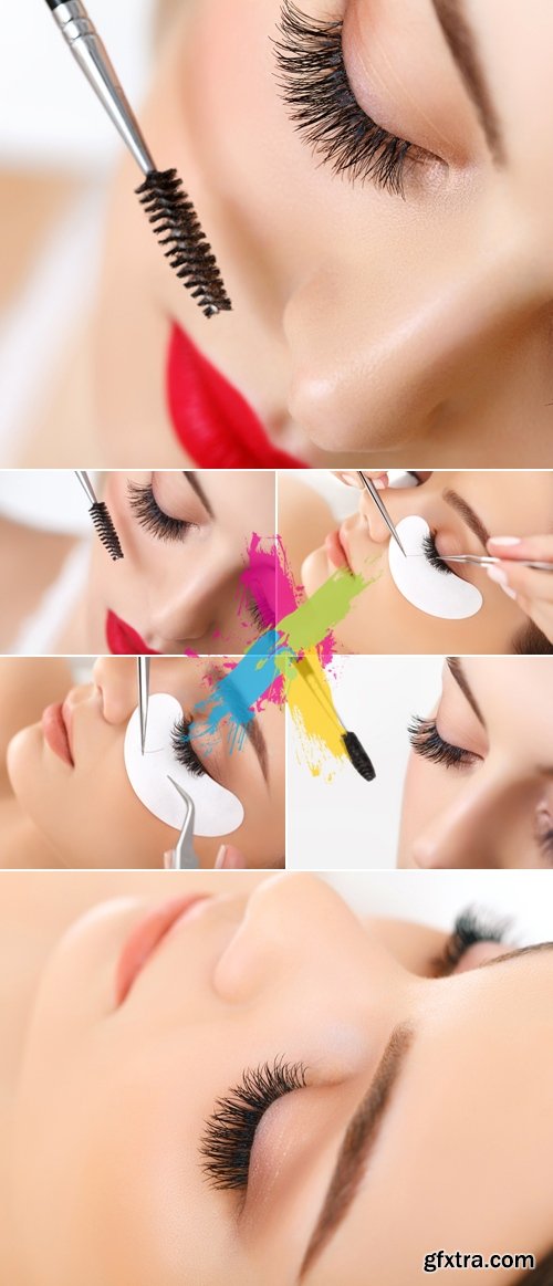 Stock Photo - Woman Face Skin Care & Make-Up