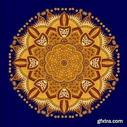 Stock Vectors - Mandala 3, 25xEPS