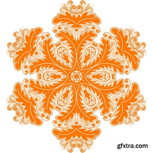 Stock Vectors - Mandala 3, 25xEPS