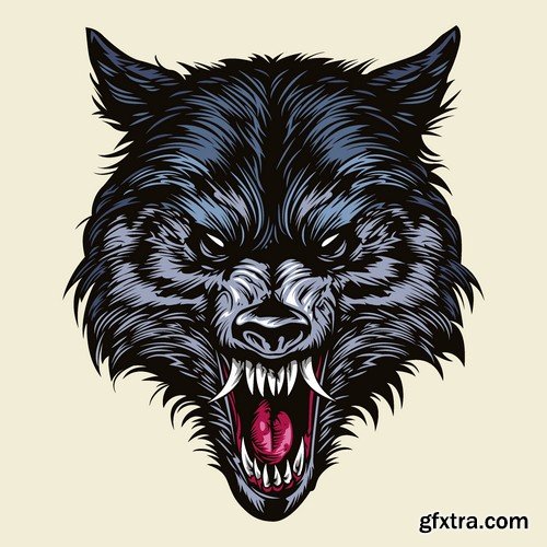 Stock Vectors - Tattoo design 2, 25xEPS