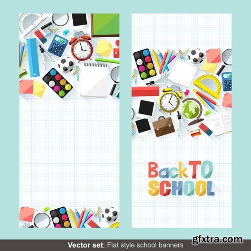 Back To School #2 - 25 Vector