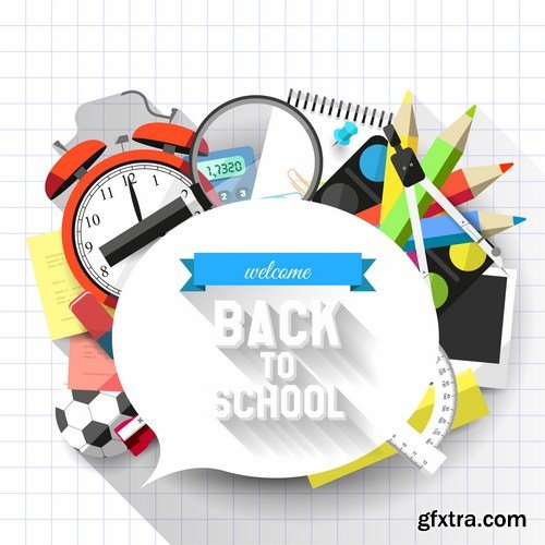 Back To School #2 - 25 Vector