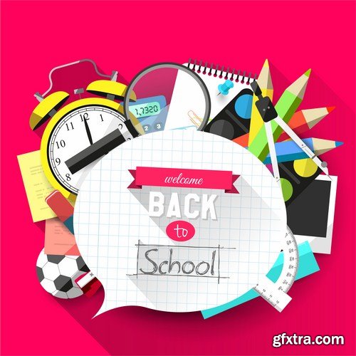 Back To School #2 - 25 Vector