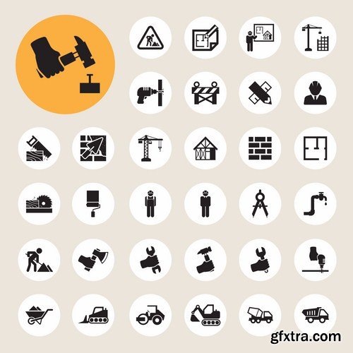 Flat Icons #33 - 23 Vectors