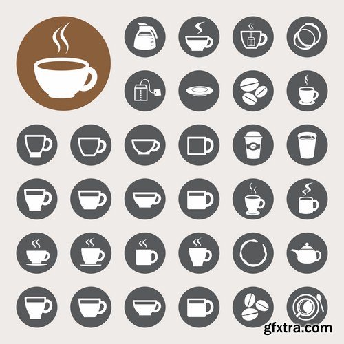 Flat Icons #33 - 23 Vectors