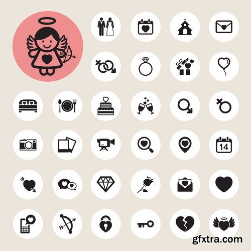 Flat Icons #33 - 23 Vectors