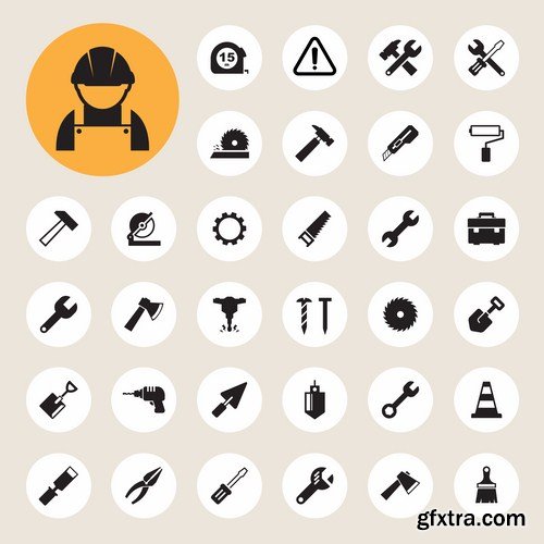 Flat Icons #33 - 23 Vectors