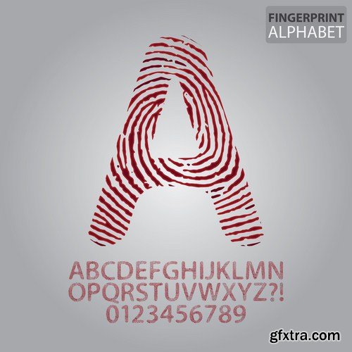 Fingerprint - 25 Vector