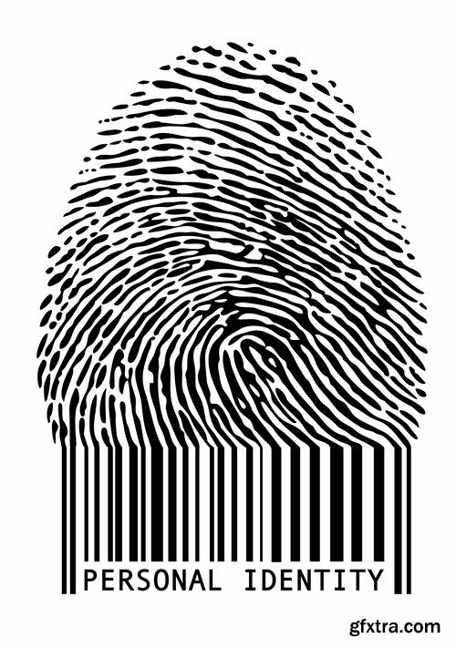 Fingerprint - 25 Vector