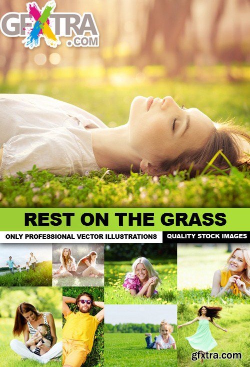 Rest On The Grass - 25 HQ Images