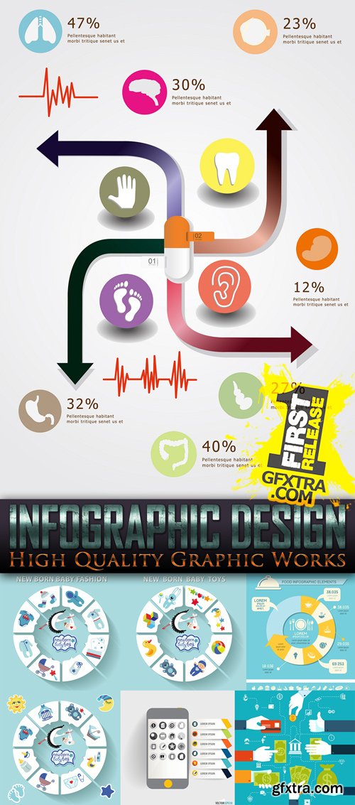 Infographic Design 25 EPS