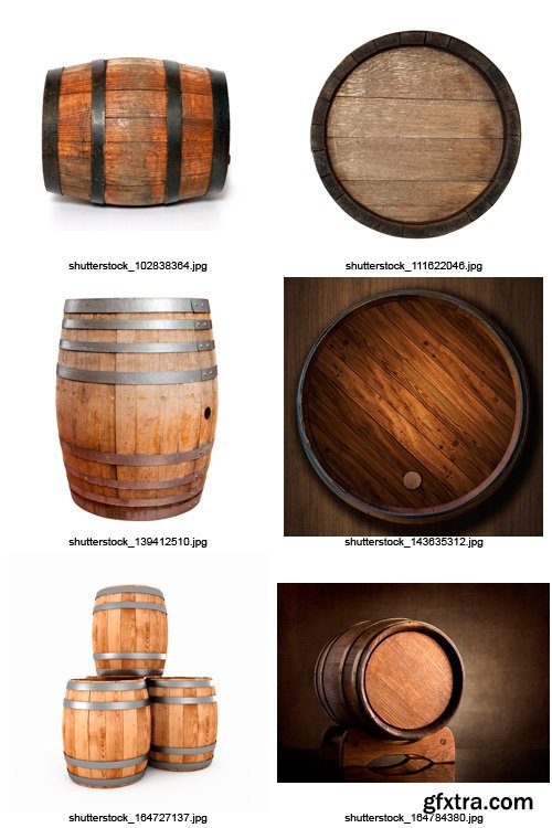 Amazing SS - Wine Barrels, 25xJPGs