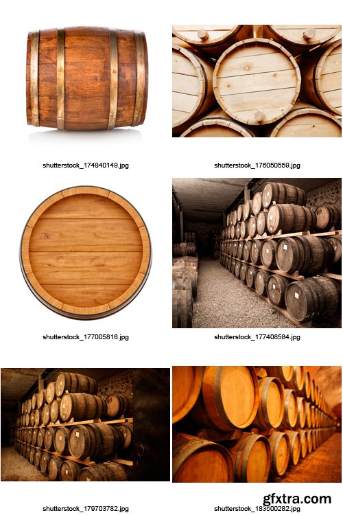 Amazing SS - Wine Barrels, 25xJPGs