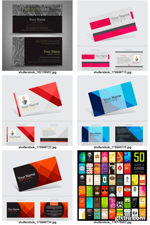 Amazing SS - Business Cards Set, 24xEPS