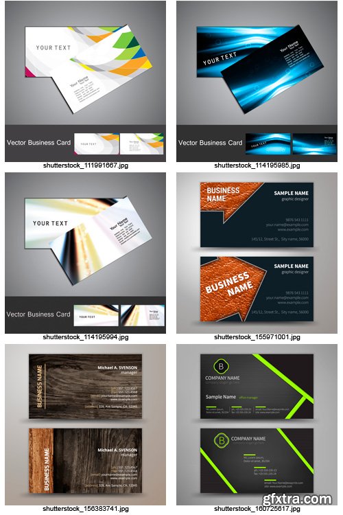 Amazing SS - Business Cards Set, 24xEPS