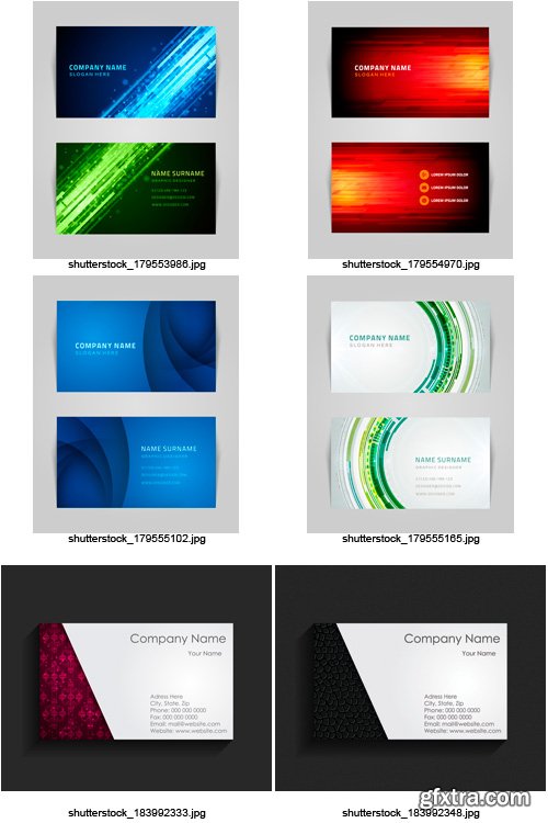 Amazing SS - Business Cards Set, 24xEPS